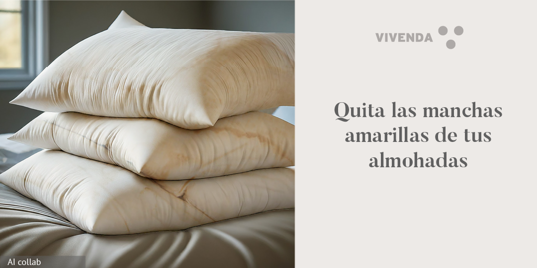 ¿Qué causa las manchas amarillas en tu almohada de plumas?