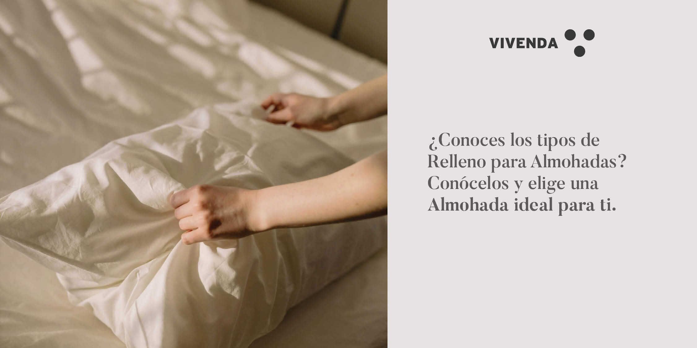 Guía para elegir el relleno de almohada ideal para tu descanso