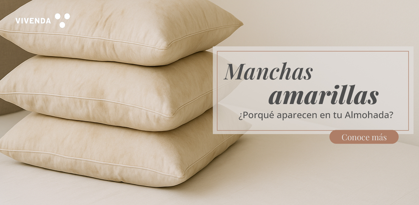 ¿Por qué tu almohada se pone amarilla? Causas y prevención