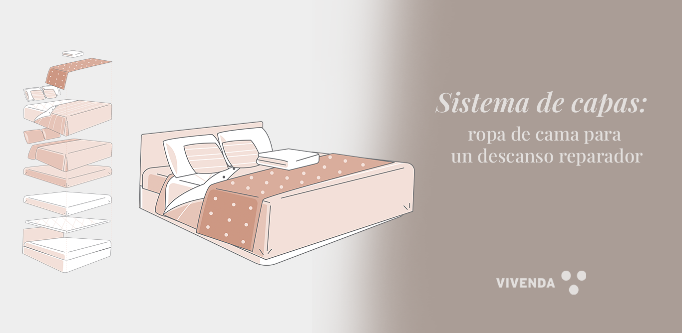 Sistema de capas: optimiza la ropa de cama para el mejor descanso