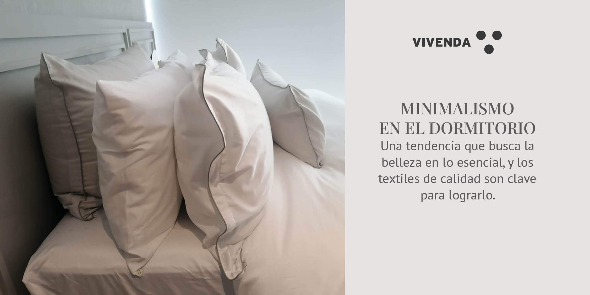 Minimalismo en el Dormitorio: Menos es Más con Textiles de Calidad