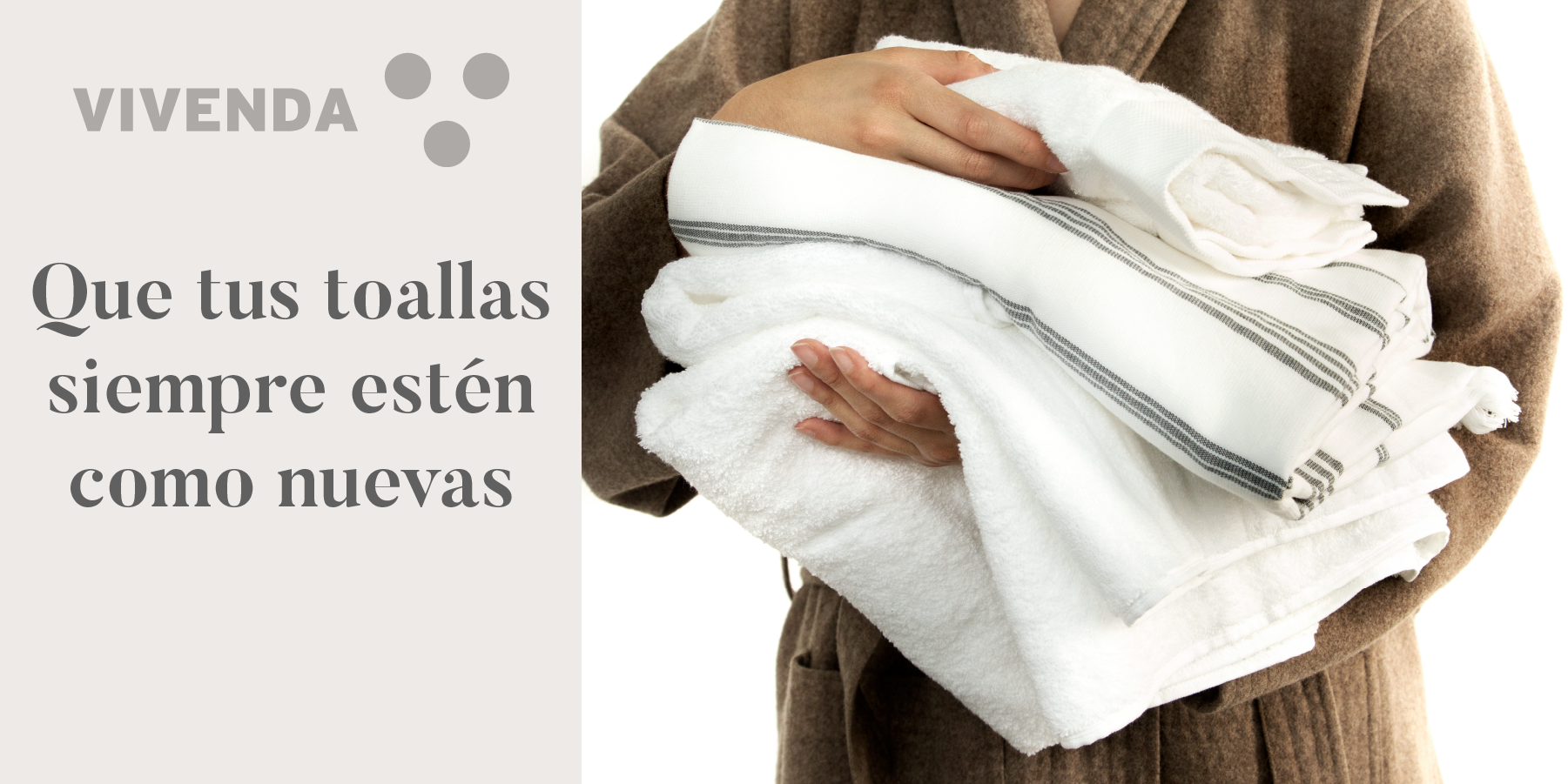 Cómo lavar tus toallas de algodón para que estén suaves y esponjosas